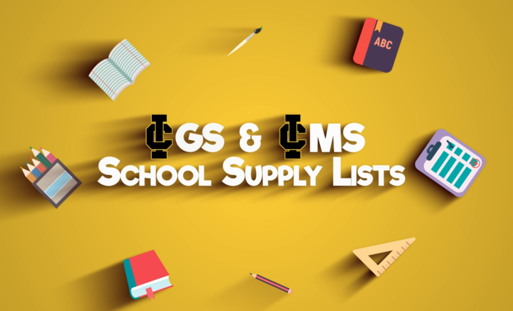 ICGS & ICMS 2023/2024 School Supply Lists Illini Central Middle School