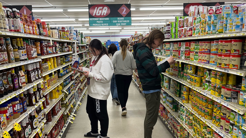 Students Shopping
