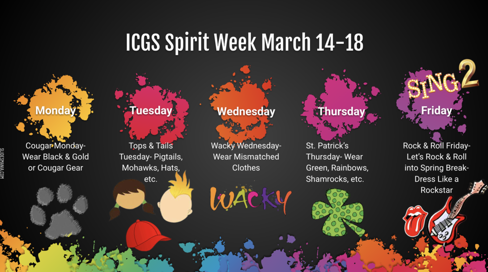 ICGS Spirit Week