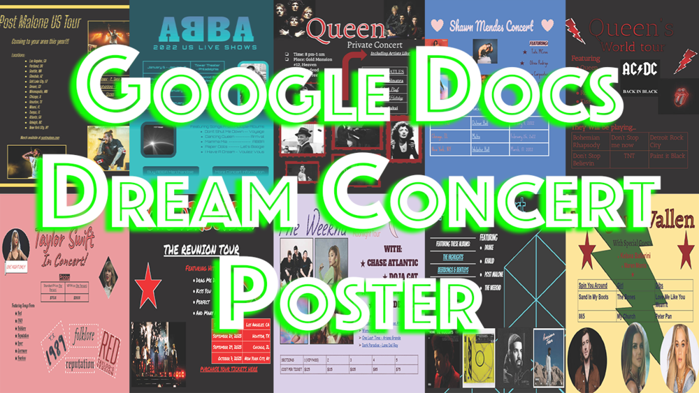 Dream Concert Poster