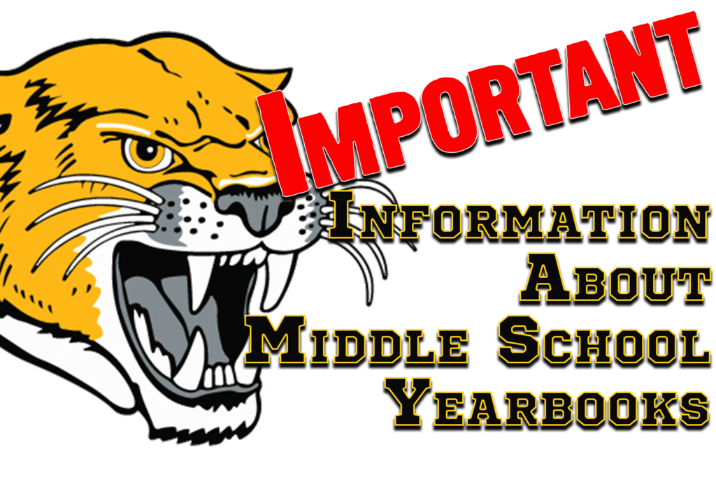 Important Middle School Yearbook Ordering Information