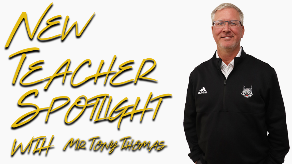 New Teacher Spotlights - Mr. Thomas