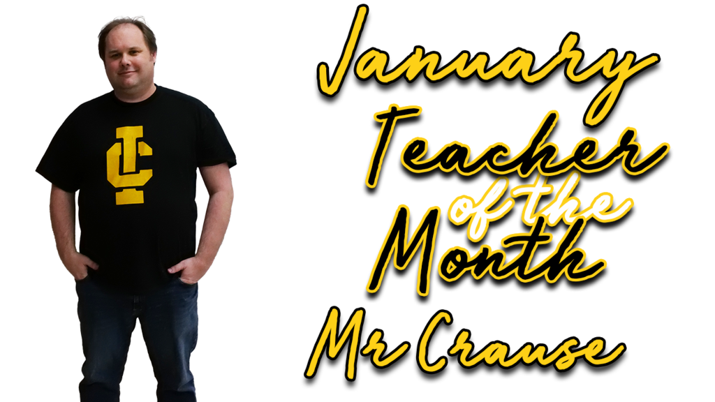 January Teacher of the Month